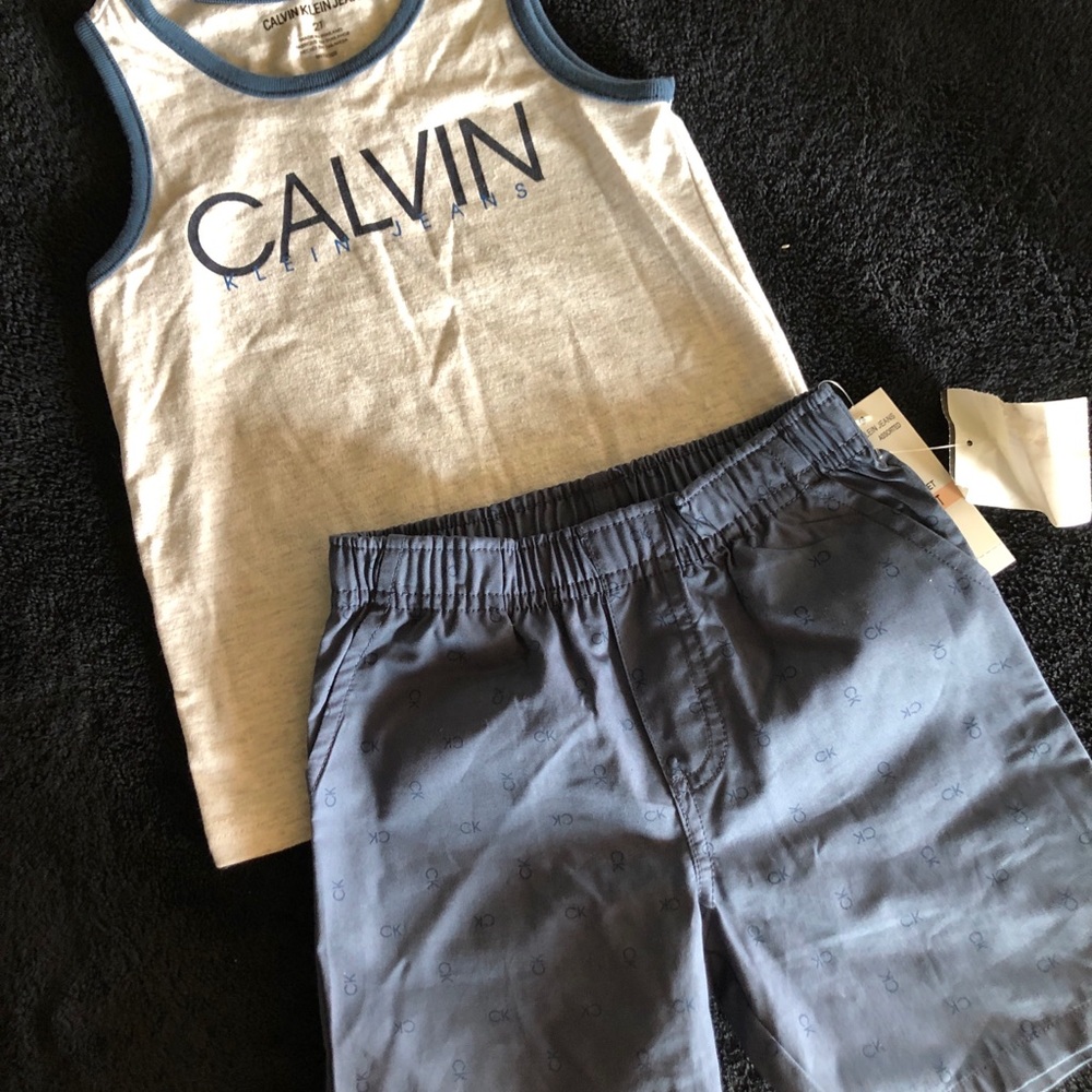 Toddler boy Calvin Klein outfit